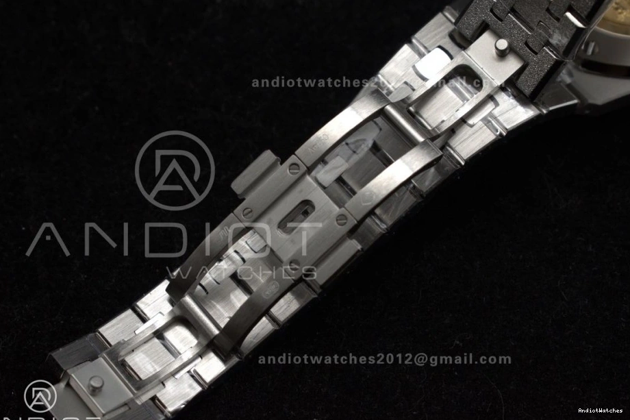 37mm APSF SS Royal 1:1 SA3120 SS Grey 1031 Super on Bracelet Best Dial Oak Frosted Clone Lightweight Textured 15454 Edition 1230